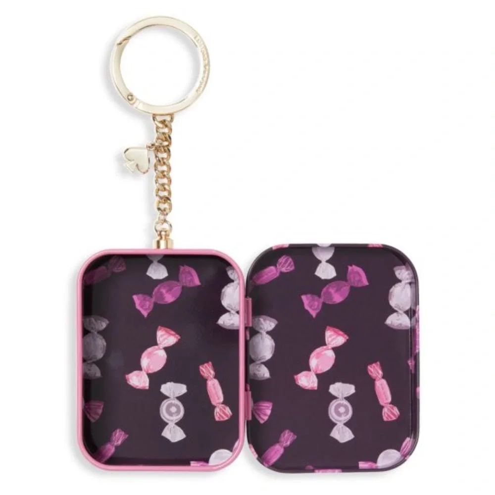 KATE SPADE Candy Shop Tin Key Fob